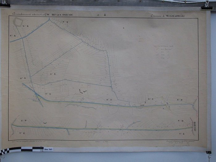 Commune de Westcapelle : cours deau non navigables ni flottables Pl 8 - CARLKXX00161 Commune de Westcapelle : cours deau non navigables ni flottables Pl 8
