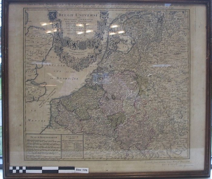 Carte des XVII Provinces ou de lAllemagne Inferieure - CARLKXX00176 Carte des XVII Provinces ou de lAllemagne Inferieure
