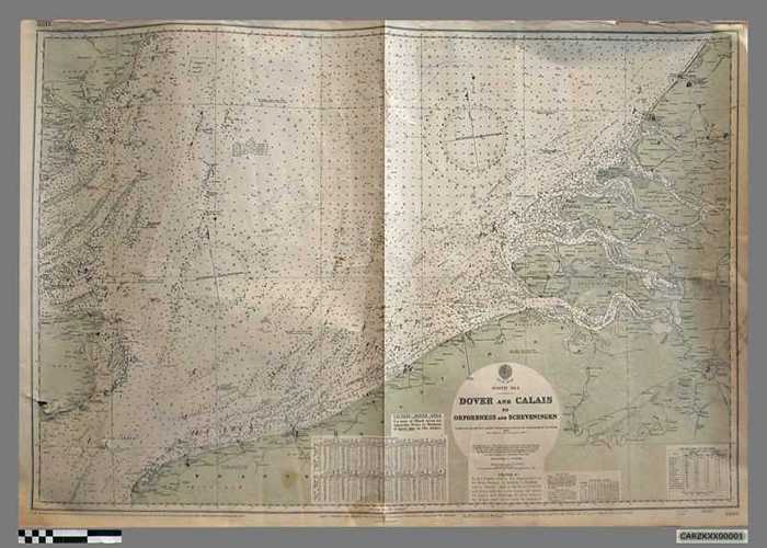 North Sea - Dover and Calais to Orfordness and Scheveningen (N° 1406) - CARZKXX00001 North Sea - Dover and Calais to Orfordness and Scheveningen (N° 1406)