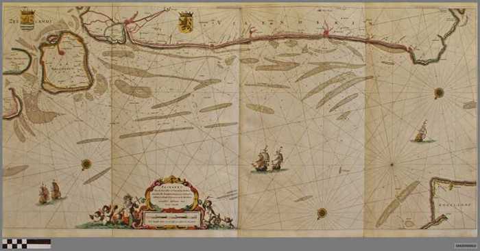 Paskaert van de Zeeusche en Vlaemsche kusten - CARZKXX00010 Paskaert van de Zeeusche en Vlaemsche kusten
