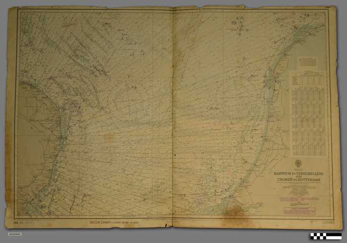 Zeekaart 'Harwich to Terschelling and Cromer to Rotterdam' - CARZKXX00443 Zeekaart 'Harwich to Terschelling and Cromer to Rotterdam'