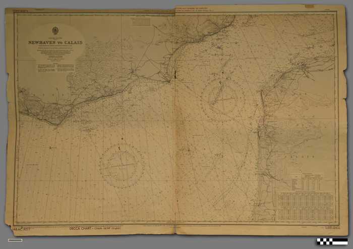 Zeekaart 'Newhaven to Calais' - CARZKXX00451 Zeekaart 'Newhaven to Calais'