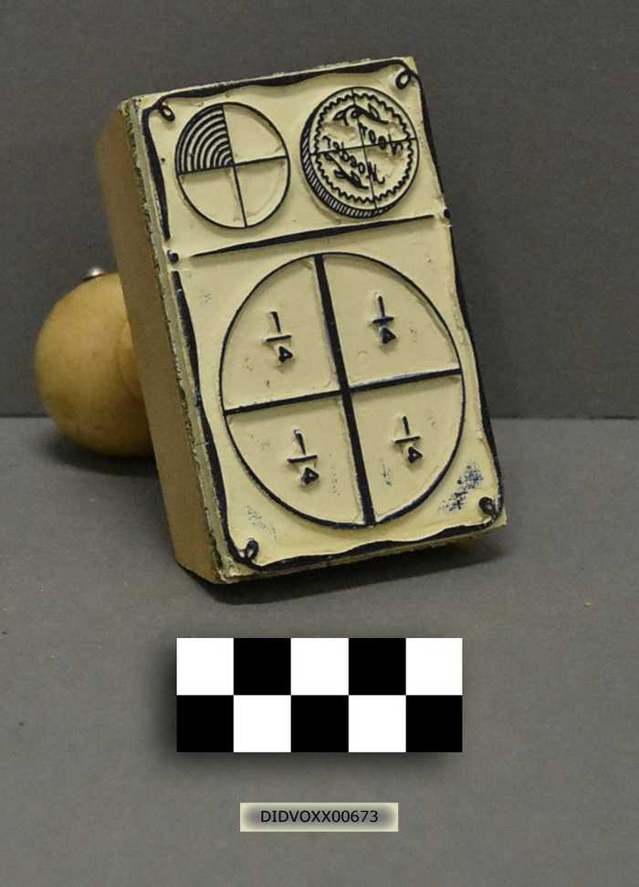 Stempel Breukenleer - 1/4 - DIDVOXX00673 Stempel Breukenleer - 1/4