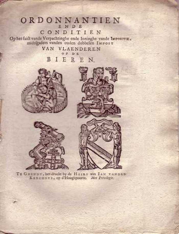 Ordonnantien en de Conditien op het Faict vande Verpachtinghe ende Inninghe vande Impositie, mitsgaders vanden ouden dobbelen Impost van Vlaenderen op - DOCBUXX00003 Ordonnantien en de Conditien op het Faict vande Verpachtinghe ende Inninghe vande Impositie, mitsgaders vanden ouden dobbelen Impost van Vlaenderen op