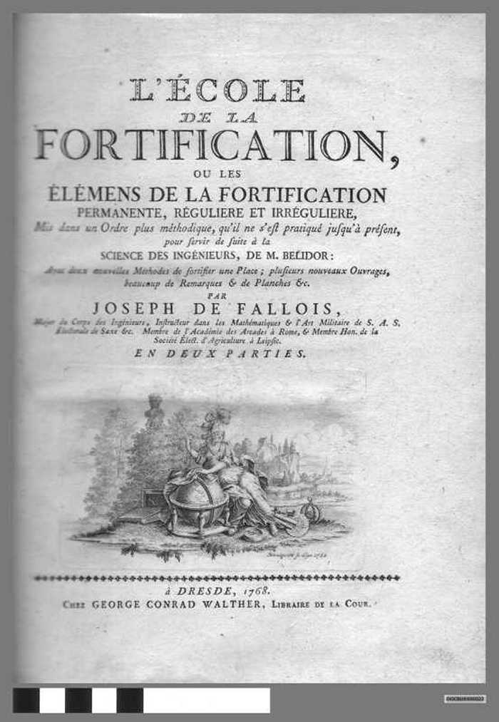 Lécole de la fortification, ou les élémens de la fortification... - DOCBUXX00022 Lécole de la fortification, ou les élémens de la fortification...