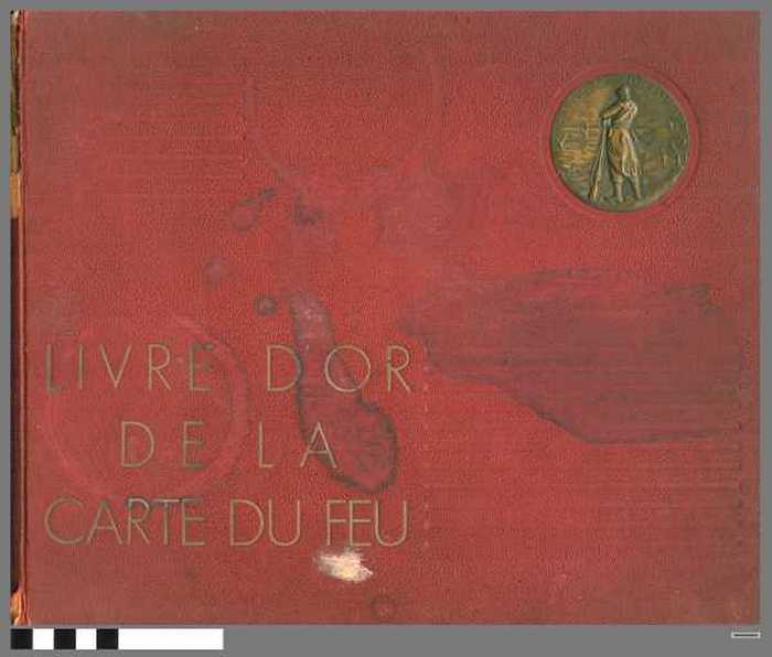 Livre dor de la carte de feu - DOCBUXX00025 Livre dor de la carte de feu