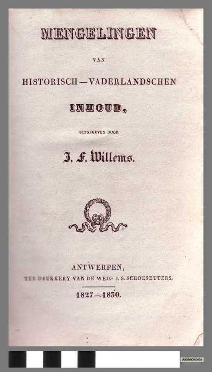 Mengelingen van Historische-vaderlandschen inhoud - DOCBUXX00029 Mengelingen van Historische-vaderlandschen inhoud