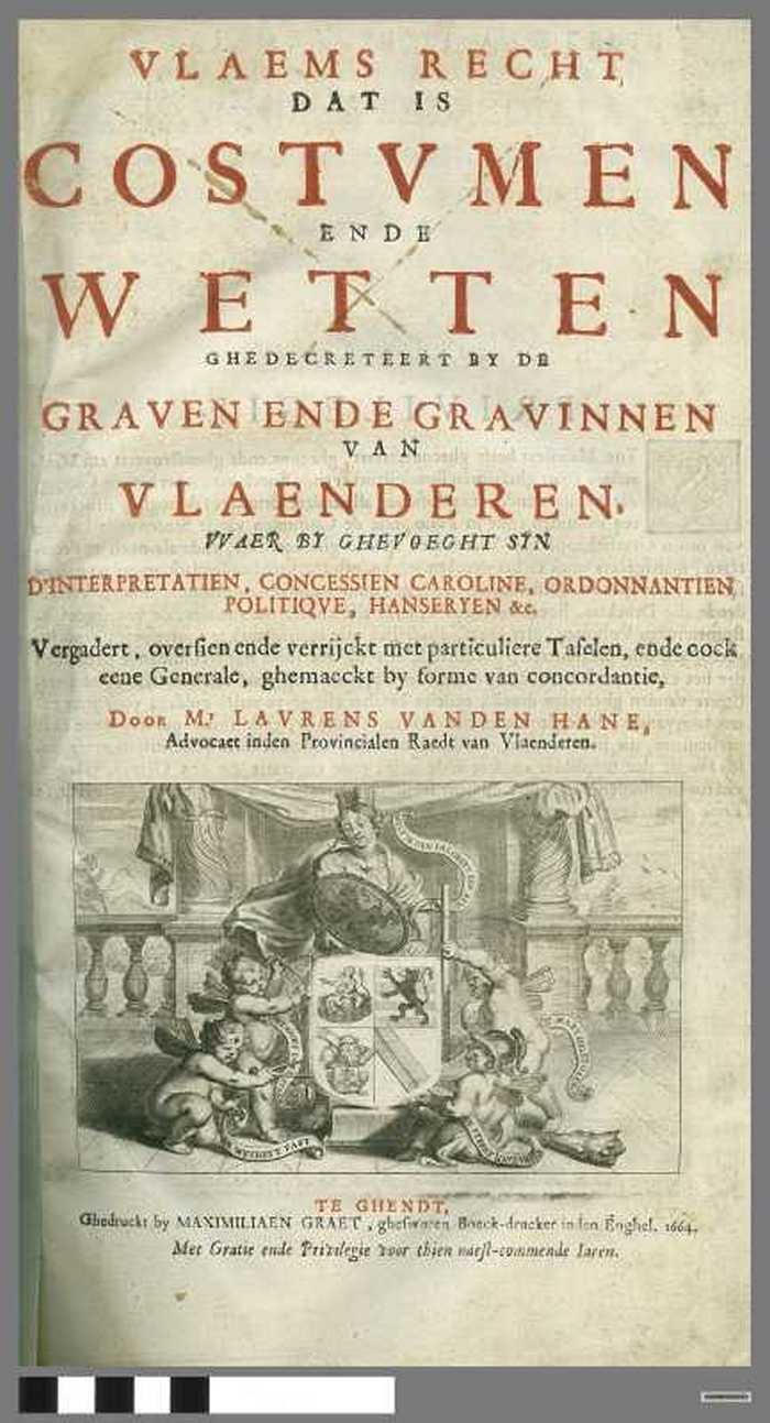 Vlaemsch recht dat is costumen ende wetten ghedecreteert by de graven ende gravinnen van Vlaenderen - Costumen van Vlaenderen - DOCBUXX00052 Vlaemsch recht dat is costumen ende wetten ghedecreteert by de graven ende gravinnen van Vlaenderen - Costumen van Vlaenderen