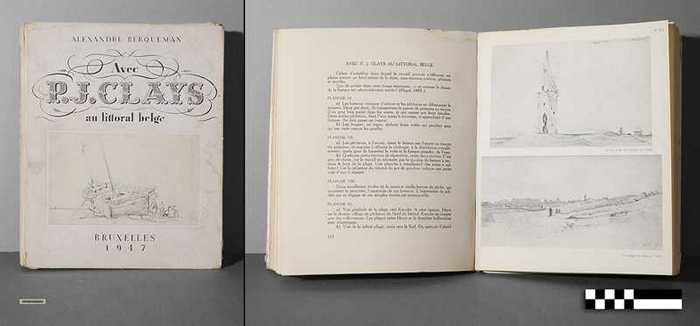 Avec P.J. CLAYS au littoral Belge - Le scute flamand - DOCBUXX00055 Avec P.J. CLAYS au littoral Belge - Le scute flamand