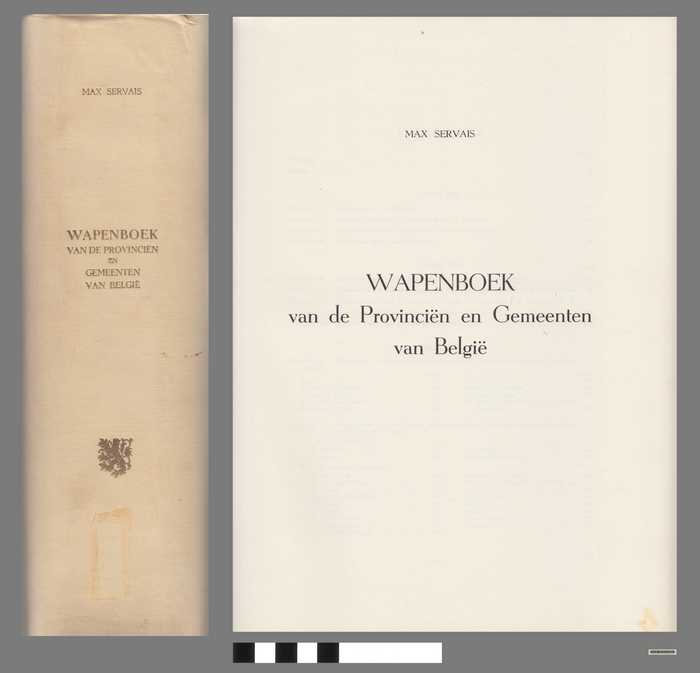 Wapenboek van de Provinciën en Gemeenten van België - Max Servais - DOCBUXX00078 Wapenboek van de Provinciën en Gemeenten van België - Max Servais