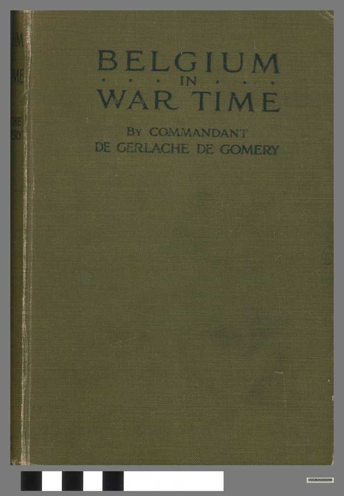 Belgium in War Time - DOCBUXX00098 Belgium in War Time