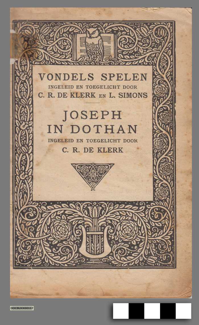 Vondels Spelen - DOCBUXX00117 Vondels Spelen