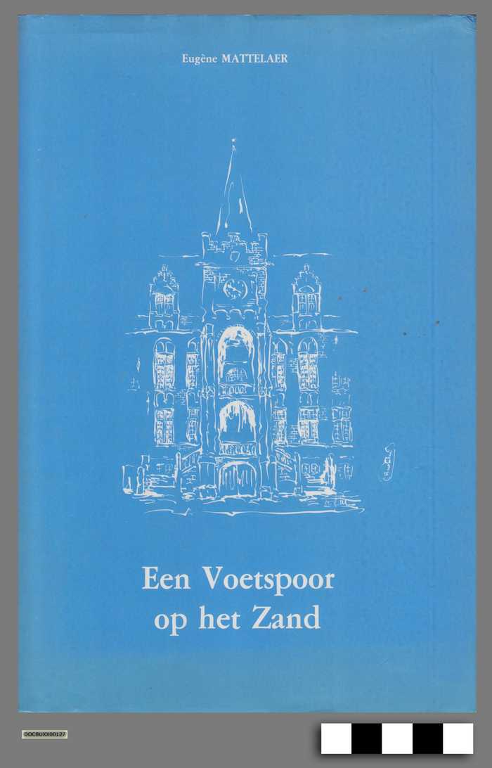Een voetspoor op het zand - DOCBUXX00127 Een voetspoor op het zand
