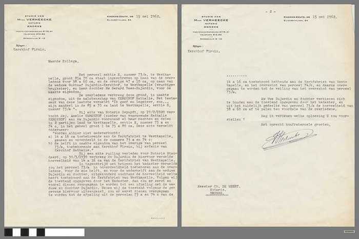 Erfenisakte Firmin Kerckhof - Notarieel advies nalatenschap - DOCFAEA00002 Erfenisakte Firmin Kerckhof - Notarieel advies nalatenschap