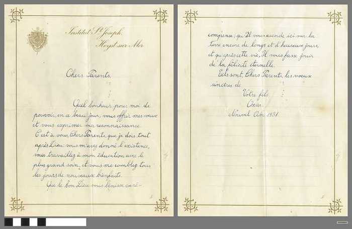 Nieuwjaarbrief van Oscar - DOCFAGW80019 Nieuwjaarbrief van Oscar