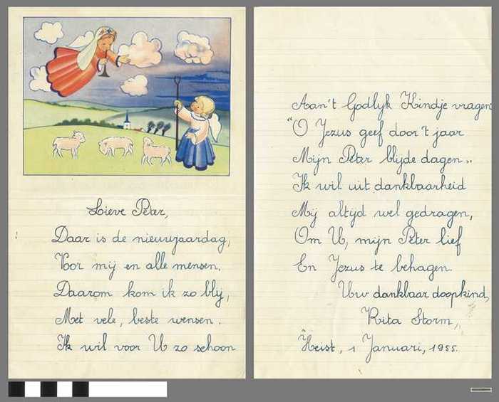 Nieuwjaarsbrief Rita Storm aan haar peter - DOCFAGW80039 Nieuwjaarsbrief Rita Storm aan haar peter