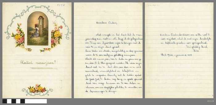 Nieuwjaarsbrief van Rita Storm - 1959 - DOCFAGW80046 Nieuwjaarsbrief van Rita Storm - 1959