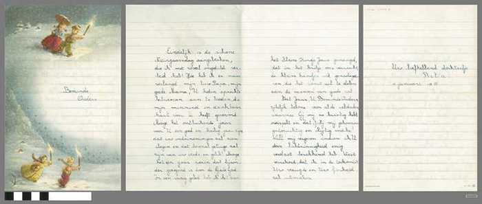 Nieuwjaarsbrief van Rita Storm - 1958 - DOCFAGW80049 Nieuwjaarsbrief van Rita Storm - 1958