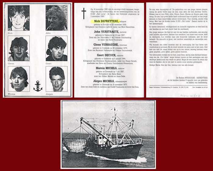 DEPREYTERE Nick - VERSTRAETE John - VERHAEGHE Glenn - DECOCK Geert - MICHILS Marnix - MICHILS Jürgen - DOCFARK01607 DEPREYTERE Nick - VERSTRAETE John - VERHAEGHE Glenn - DECOCK Geert - MICHILS Marnix - MICHILS Jürgen