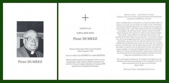 DUMEEZ Pieter
