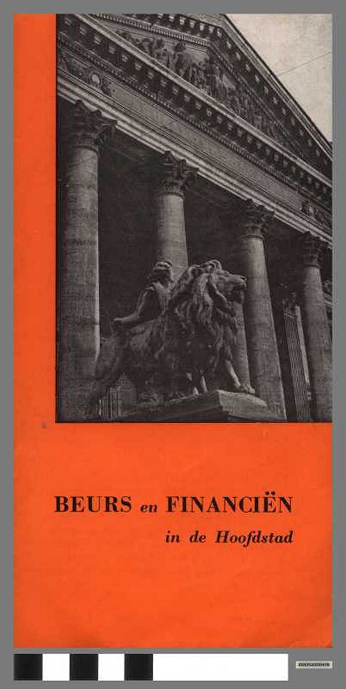 Beurs en financiën in de hoofdstad - DOCFLXX00478 Beurs en financiën in de hoofdstad