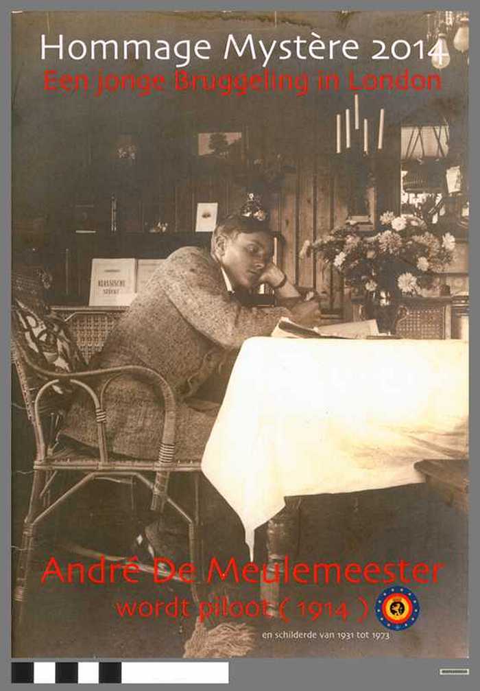 Hommage Mystère 2014 - Een jonge Bruggeling in London - André De Meulemeester - DOCFLXX00510 Hommage Mystère 2014 - Een jonge Bruggeling in London - André De Meulemeester