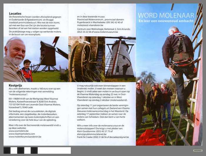 Word molenaar - En leer een eeuwenoud ambacht - DOCFLXX00517 Word molenaar - En leer een eeuwenoud ambacht