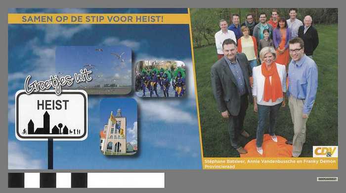 Verkiezingsdrukwerk: Samen op de stip voor Heist! - CDV - DOCFLXX00527 Verkiezingsdrukwerk: Samen op de stip voor Heist! - CDV