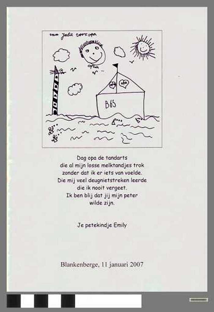 Boekje ter afscheid van Joseph Vandewalle - DOCIDXX00087 Boekje ter afscheid van Joseph Vandewalle