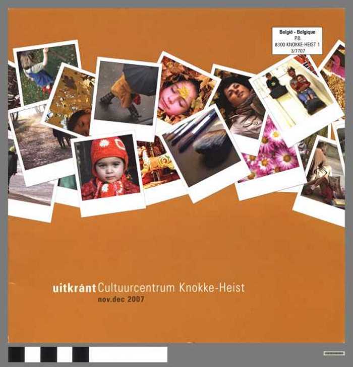 Uitkrant Cultuurcentrum Knokke-Heist nov-dec 2007 - DOCIDXX00094 Uitkrant Cultuurcentrum Knokke-Heist nov-dec 2007