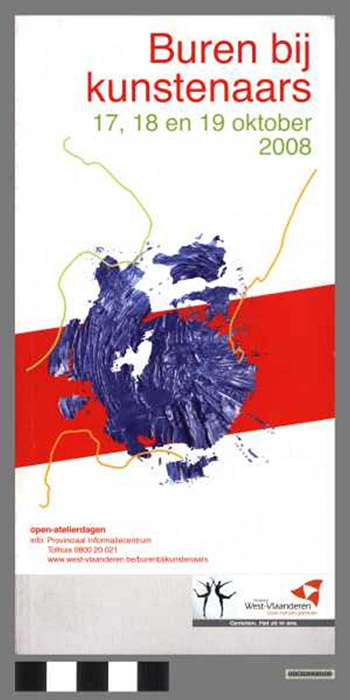 Boekje: Buren bij kunstenaars - DOCIDXX00109 Boekje: Buren bij kunstenaars