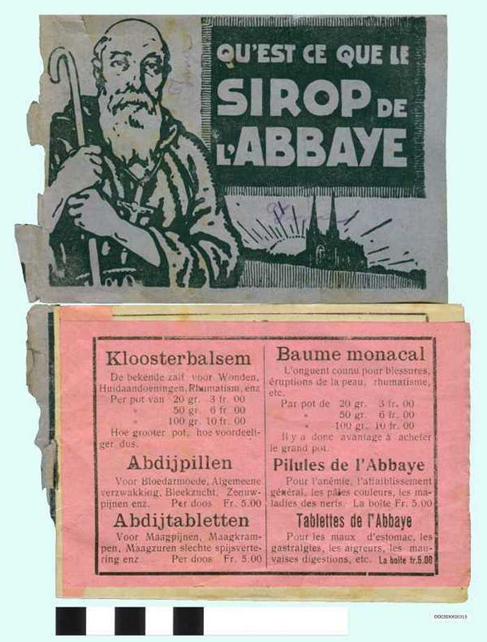 Boekje: Wat is abdijsiroop / Quest ce que le sirop de lAbbaye? - DOCIDXX00315 Boekje: Wat is abdijsiroop / Quest ce que le sirop de lAbbaye?