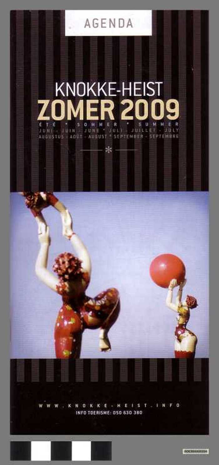 Agenda - Knokke-Heist Zomer 2009 - DOCIDXX00334 Agenda - Knokke-Heist Zomer 2009