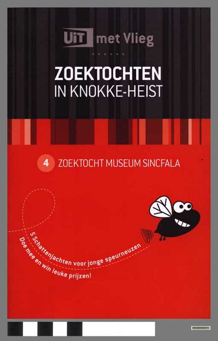 Uit met Vlieg ... Zoektochten in Knokke-Heist - 4 Zoektocht museum Sincfala. - DOCIDXX00473 Uit met Vlieg ... Zoektochten in Knokke-Heist - 4 Zoektocht museum Sincfala.