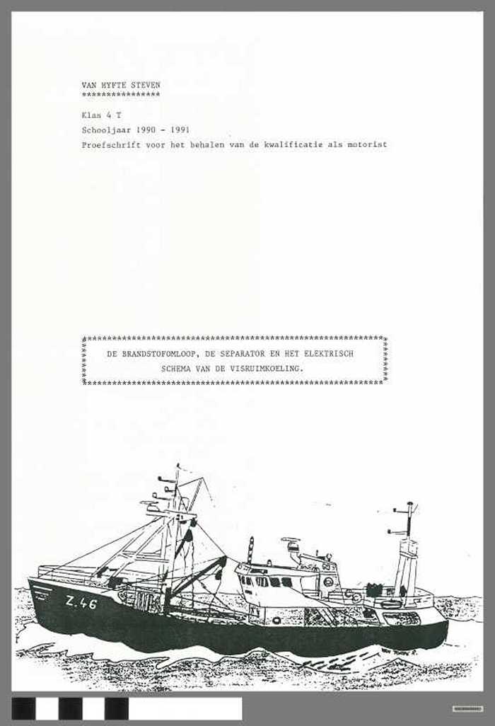 Kwalificatieproef van Van Hyfte Steven - Schooljaar 1990-1991 - DOCIDXX00481 Kwalificatieproef van Van Hyfte Steven - Schooljaar 1990-1991