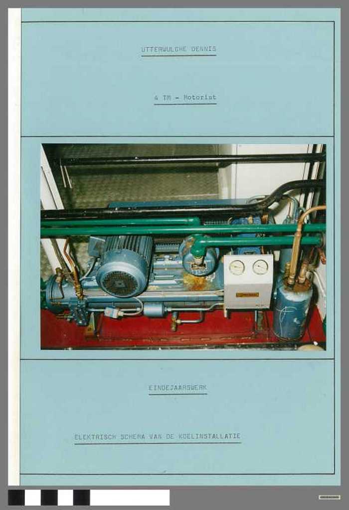 Eindejaarswerk: Elektrisch schema van de koelinstallatie van Utterwulghe Dennis - DOCIDXX00499 Eindejaarswerk: Elektrisch schema van de koelinstallatie van Utterwulghe Dennis