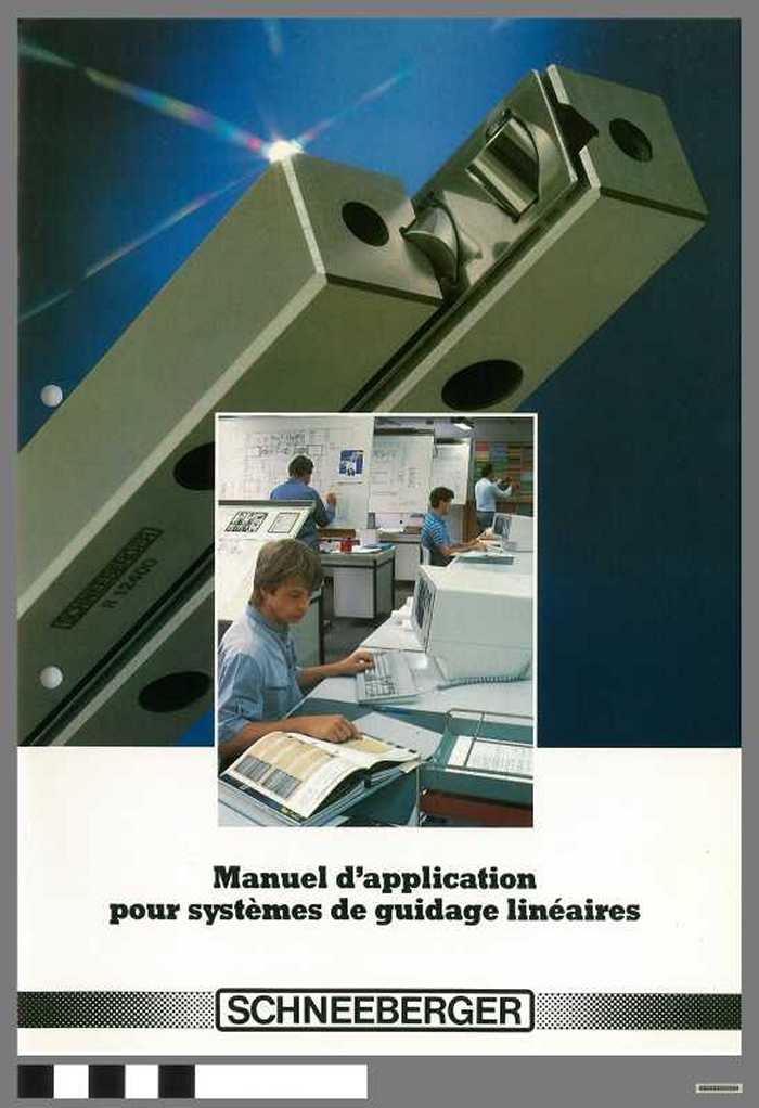 Manual d'application pour systèmes de guidage linéaires. - DOCIDXX00524 Manual d'application pour systèmes de guidage linéaires.
