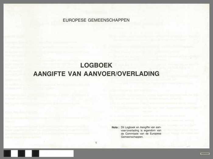 Logboek Europese Gemeenschap - Z.123 - DOCIDXX00566 Logboek Europese Gemeenschap - Z.123