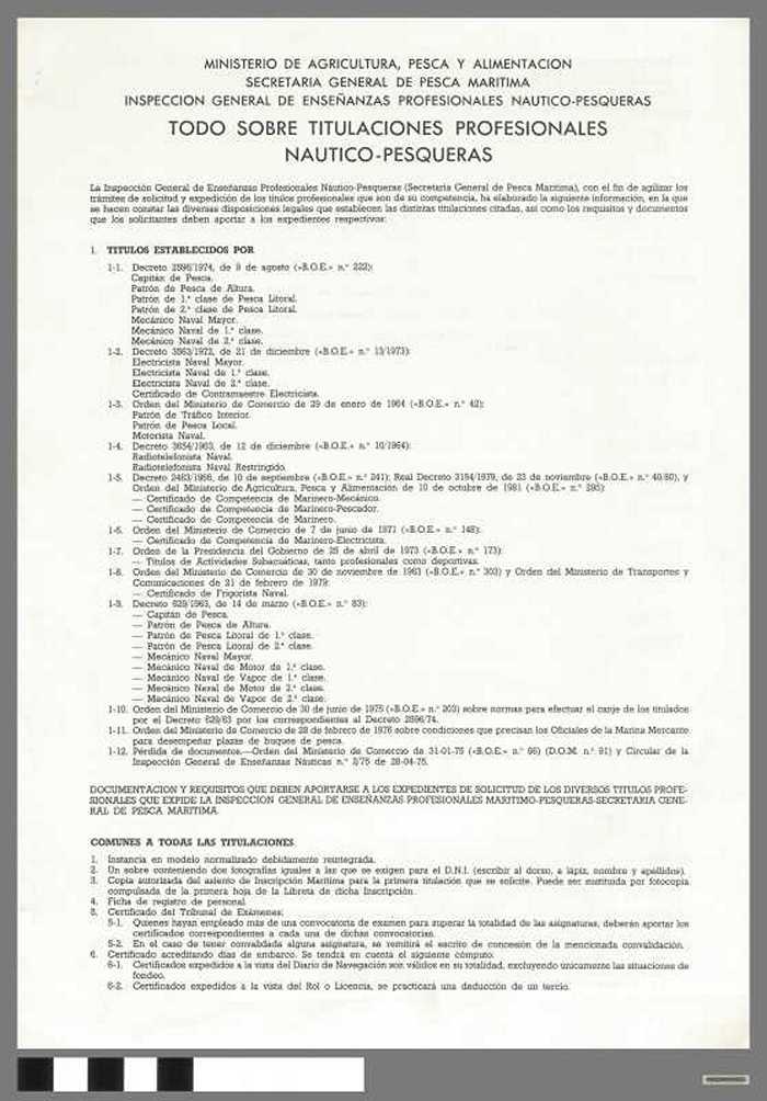 Todo Sobre Titulaciones Profesionales Nautico - Pesqueras - DOCIDXX00655 Todo Sobre Titulaciones Profesionales Nautico - Pesqueras