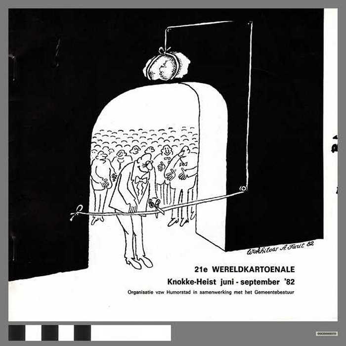 21ste Wereledkartoenale Knokke-Heist - juni-september 1982 - DOCIDXX00775 21ste Wereledkartoenale Knokke-Heist - juni-september 1982
