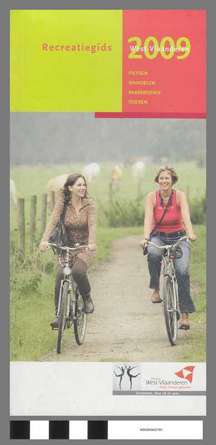 Recreatiegids 2009 - West-Vlaanderen - DOCIDXX00789 Recreatiegids 2009 - West-Vlaanderen
