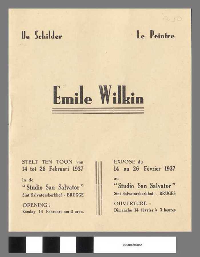 Emile Wilkin - Invitation - DOCIDXX00842 Emile Wilkin - Invitation