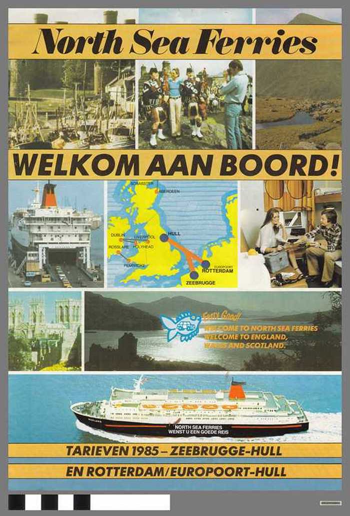 Welkom aan boord - North Sea Ferries - 1985 - DOCIDXX00843 Welkom aan boord - North Sea Ferries - 1985