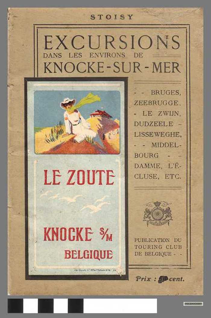 Boek: Excursions dans les environs de Knocke-sur-Mer - DOCIDXX00889 Boek: Excursions dans les environs de Knocke-sur-Mer