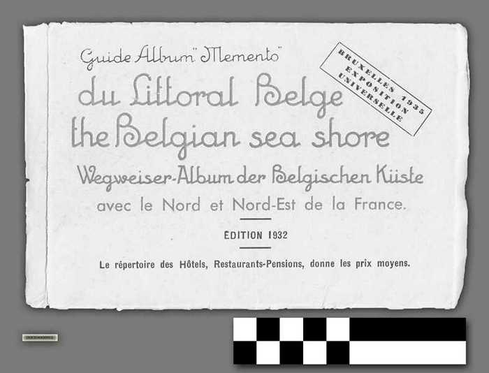 Guide album 'Memento' du Littoral Belge - DOCIDXX00910 Guide album 'Memento' du Littoral Belge