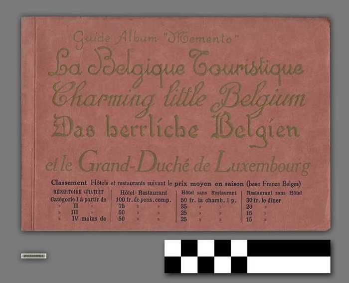 Guide album 'Memento' - La Belgique Touristique - DOCIDXX00912 Guide album 'Memento' - La Belgique Touristique