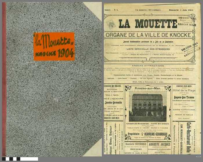 Bundel weekkrant 'La Mouette' - Knocke 1904 - DOCIDXX00923 Bundel weekkrant 'La Mouette' - Knocke 1904