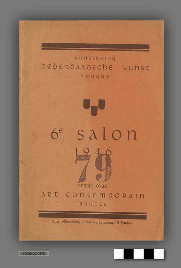 Kunstkring Brugge - 6e salon - 1946 - DOCIDXX00972 Kunstkring Brugge - 6e salon - 1946