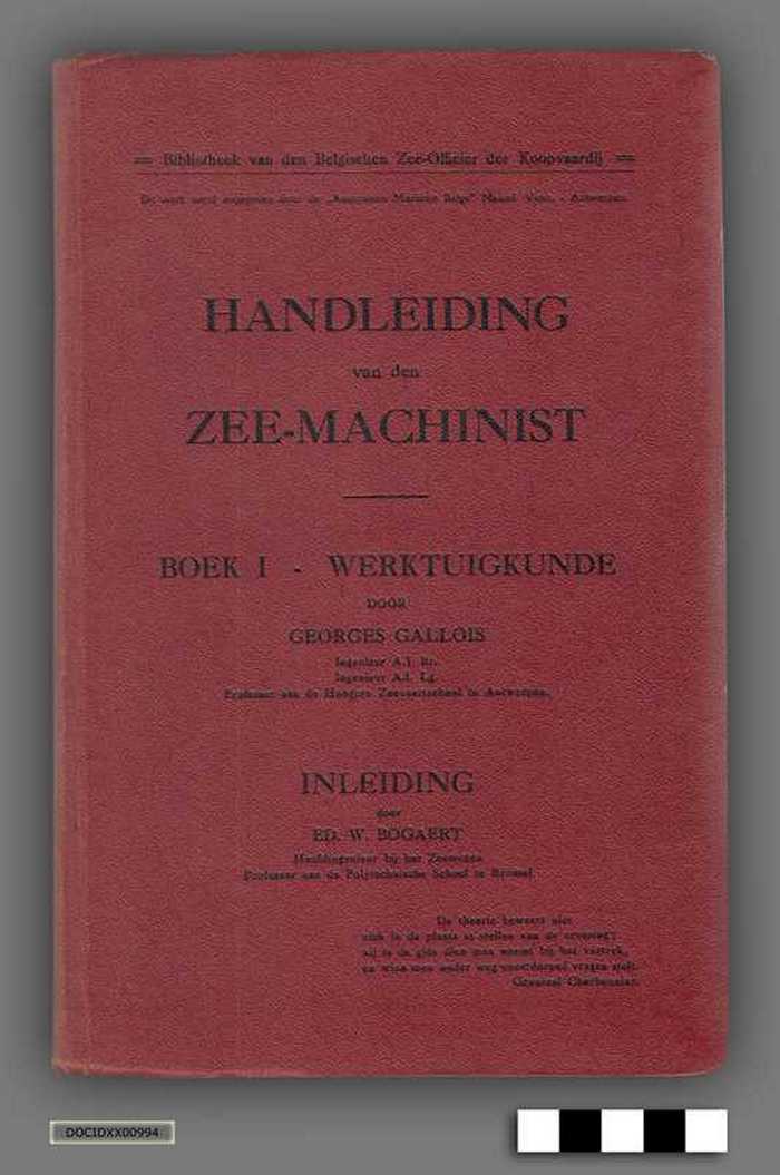 Handleiding van de zee-machinist - Boek I - Werktuigkunde - DOCIDXX00994 Handleiding van de zee-machinist - Boek I - Werktuigkunde