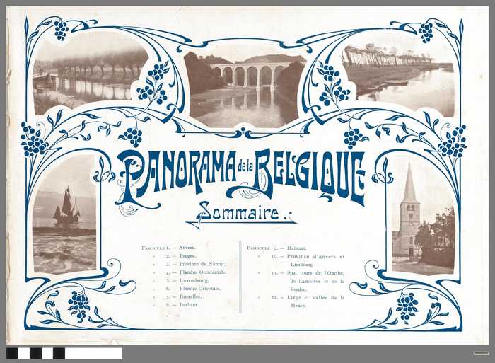 Panorama de la Belgique - Fascicule 2. Bruges & Fascicule 4. Flandre Occidentale - DOCIDXX01184 Panorama de la Belgique - Fascicule 2. Bruges & Fascicule 4. Flandre Occidentale